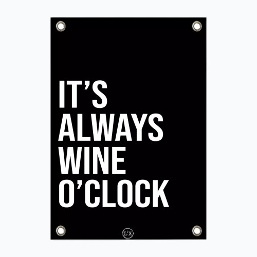 affiche wine o'clock