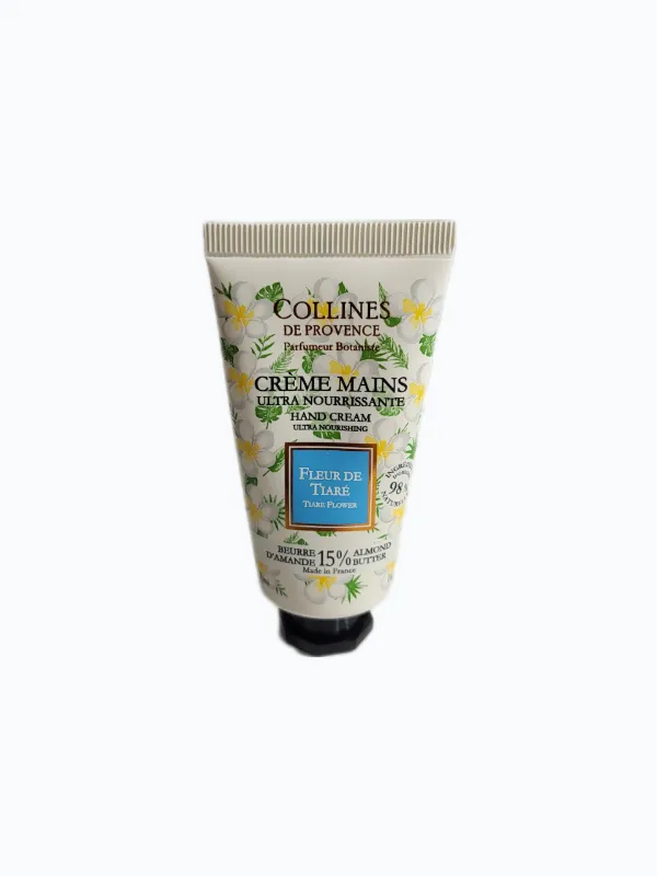 crème mains fleur de tiare 